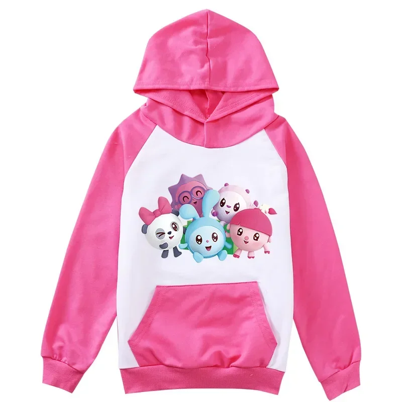 Babyriki Kids Hoodie Sweatshirt Toddler Boys Girs Spring Autumn Hooded Cartoon Printed Long Sleeve Shirt Clothes Christmas Gift