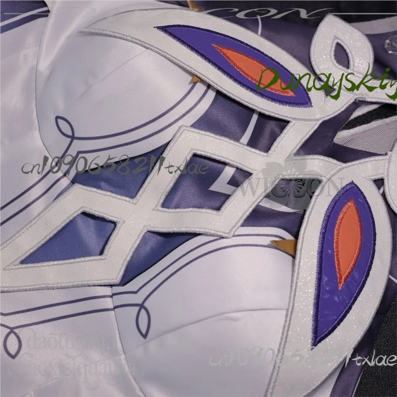 Shop1104340175 متجر جينشين تأثير تأثيري نيكول رين زي الساحرة N فستان طويل القوطي لوليتا ريترو مثير هالوين عيد الميلاد #5