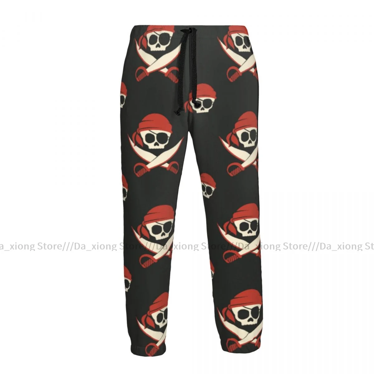 

Men Pants Pirate Skulls Male Trousers Fitness Sweatpants Streetwear