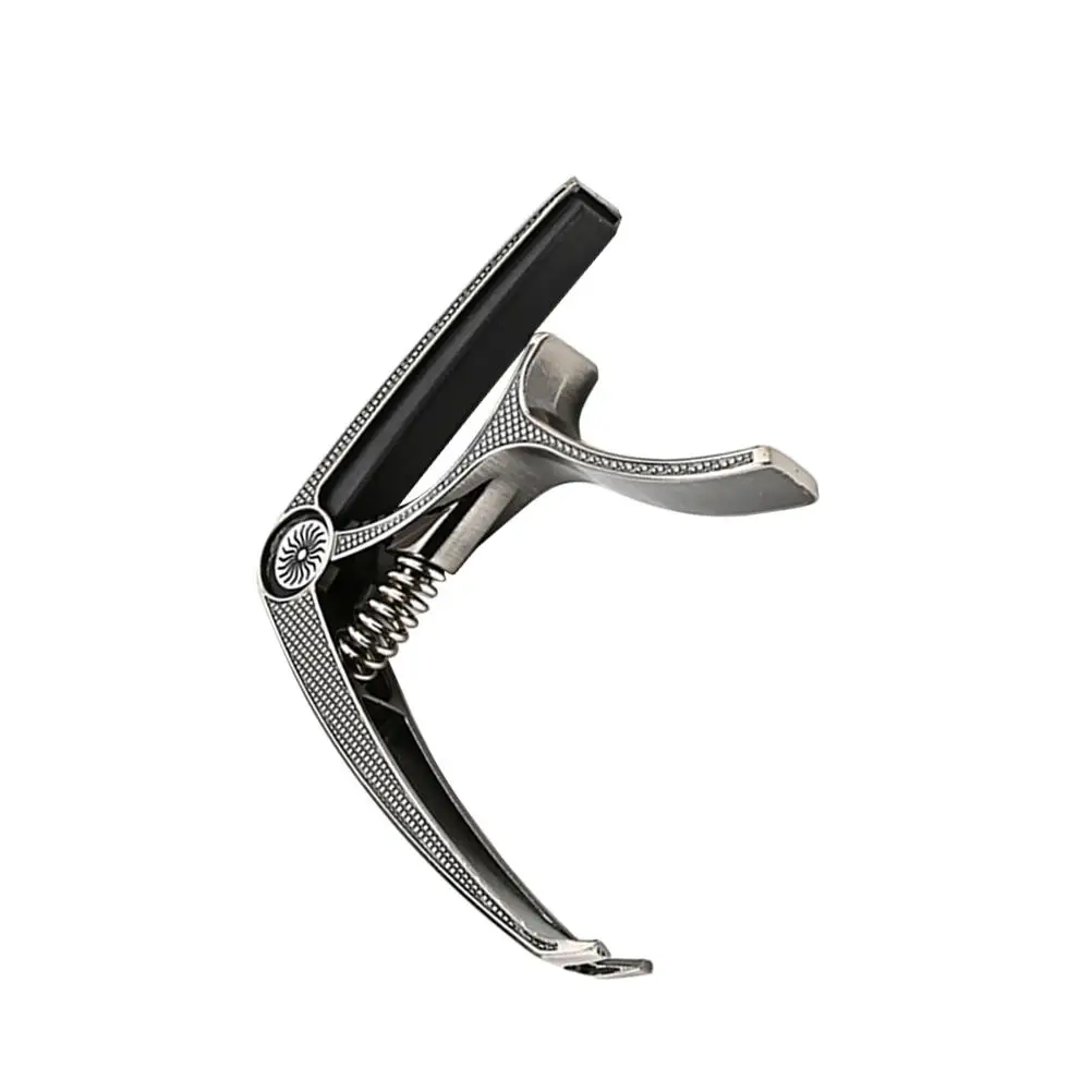 

Metal Guitar Capo Adjustable Clamp for Acoustic Classical Accessories Durable Tone Clip Stable Pressure Practical Instrument