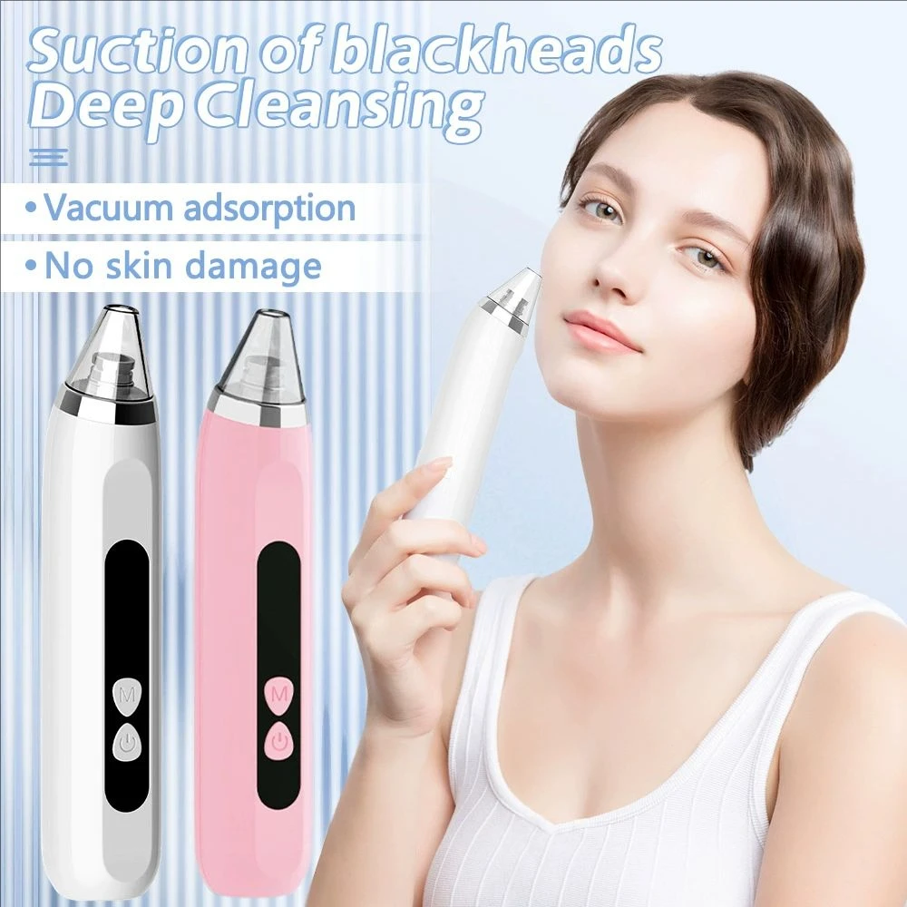 Electric Facial Skin Care Pore Removal Blackhead Clean Vacuum Acne Removal For Deep Facial Pimple Pores Cleaning Tools