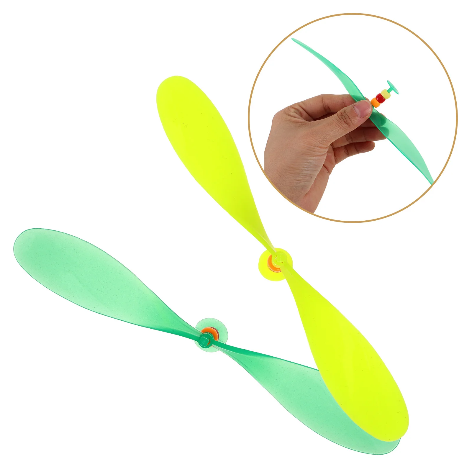 

2pcs Dragonfly Hat Propeller Colorful Whirling Top Decoration Detachable Fun Novelty Accessory For Baseball Caps Party