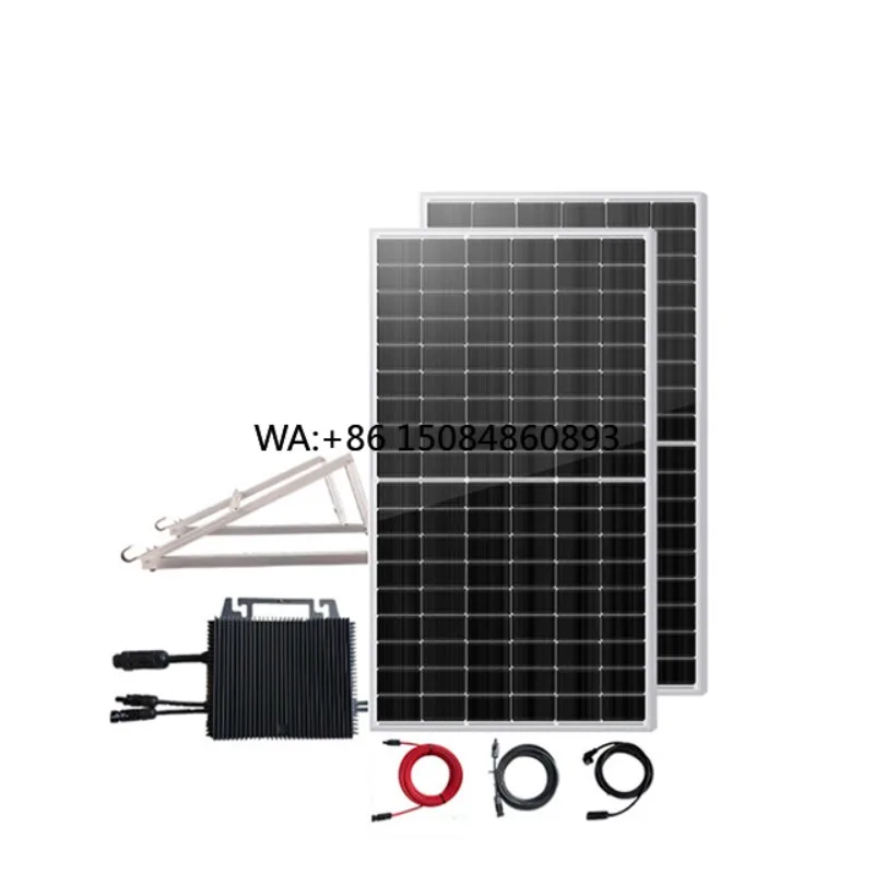 400W 800W 2000W Small On Grid Solar Balcony Power Plants Balcony Solar System