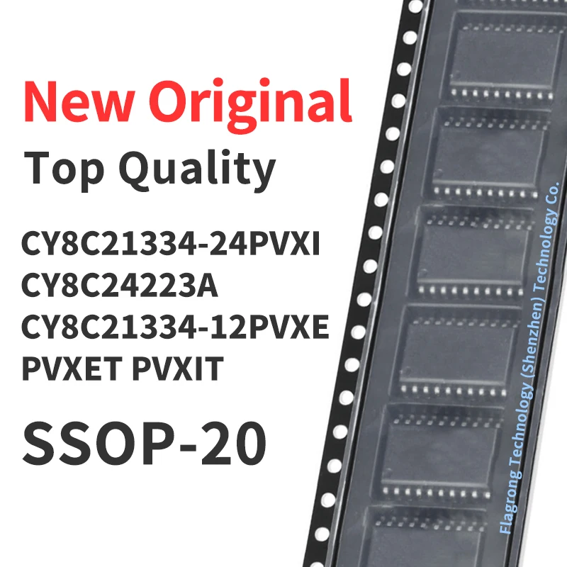 1 Piece CY8C21334-24PVXI CY8C24223A-24PVXI CY8C21334-12PVXE PVXET PVXIT SSOP-20 Chip IC New Original