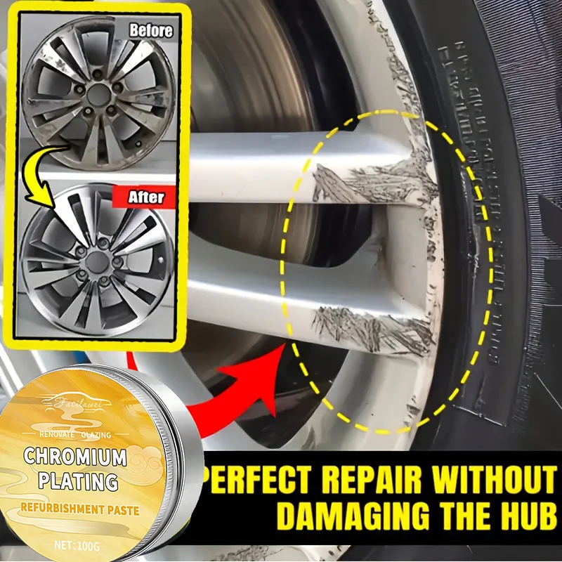 

Универсальный комплект для ремонта колес мотоцикла — средство для ремонта царапин и износа легированных колес, антиоксидантный крем, полировка шин и обода