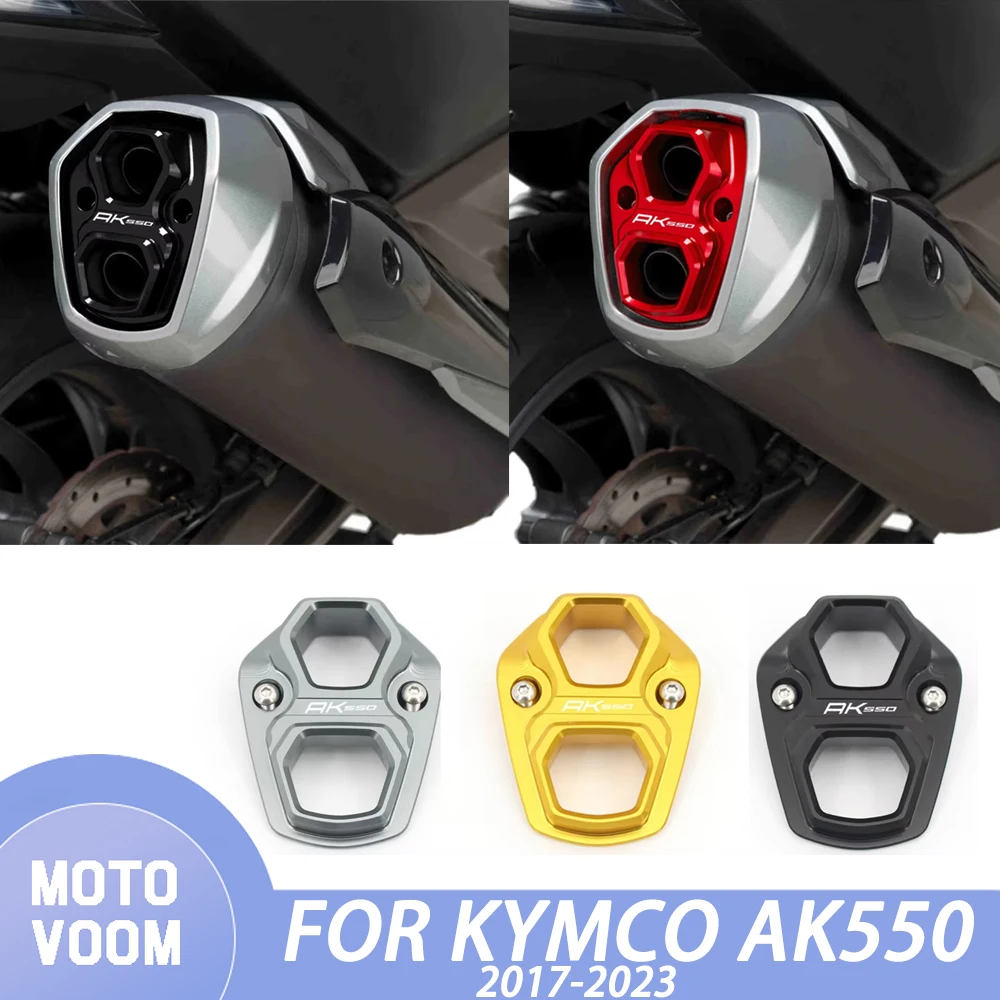 

Motorcycle exhaust cover FOR KYMCO ak550 PREMIUM Accessories 2022 2023 2021 2018 2017 AK550 Exhaust pipe rear trim cover AK 550