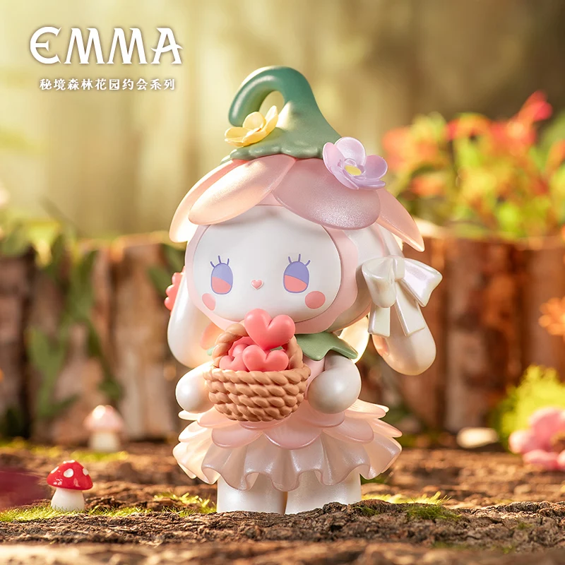 إيما سيكريت فورست يؤرخ سلسلة صندوق أعمى لطيف يدوية اللعب دمية G11 العصرية زخرفة المد الجديد تحصيل لعبة