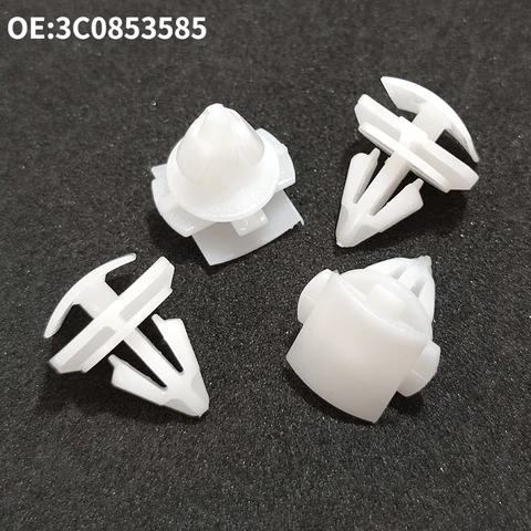 20 шт. зажимы для накладки на пороги 3C 0853585   Для VW Passat B5 B7 Polo Jetta Beetle Scirocco Tiguan Touareg Seat Alhambra