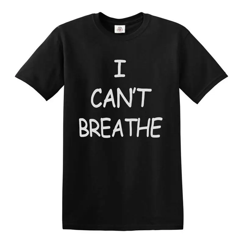 No puedo respirar camisetas camisetas de protesta BLM Black Lives Matter camiseta no puede respirar