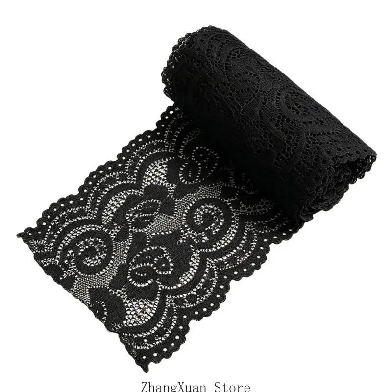 Dehnbarer Besatz zum Veredeln und Nähen von Kleidung, 10 x 2 Yard, weiches, gewelltes Band für Stoffhandwerk und – Detail 9