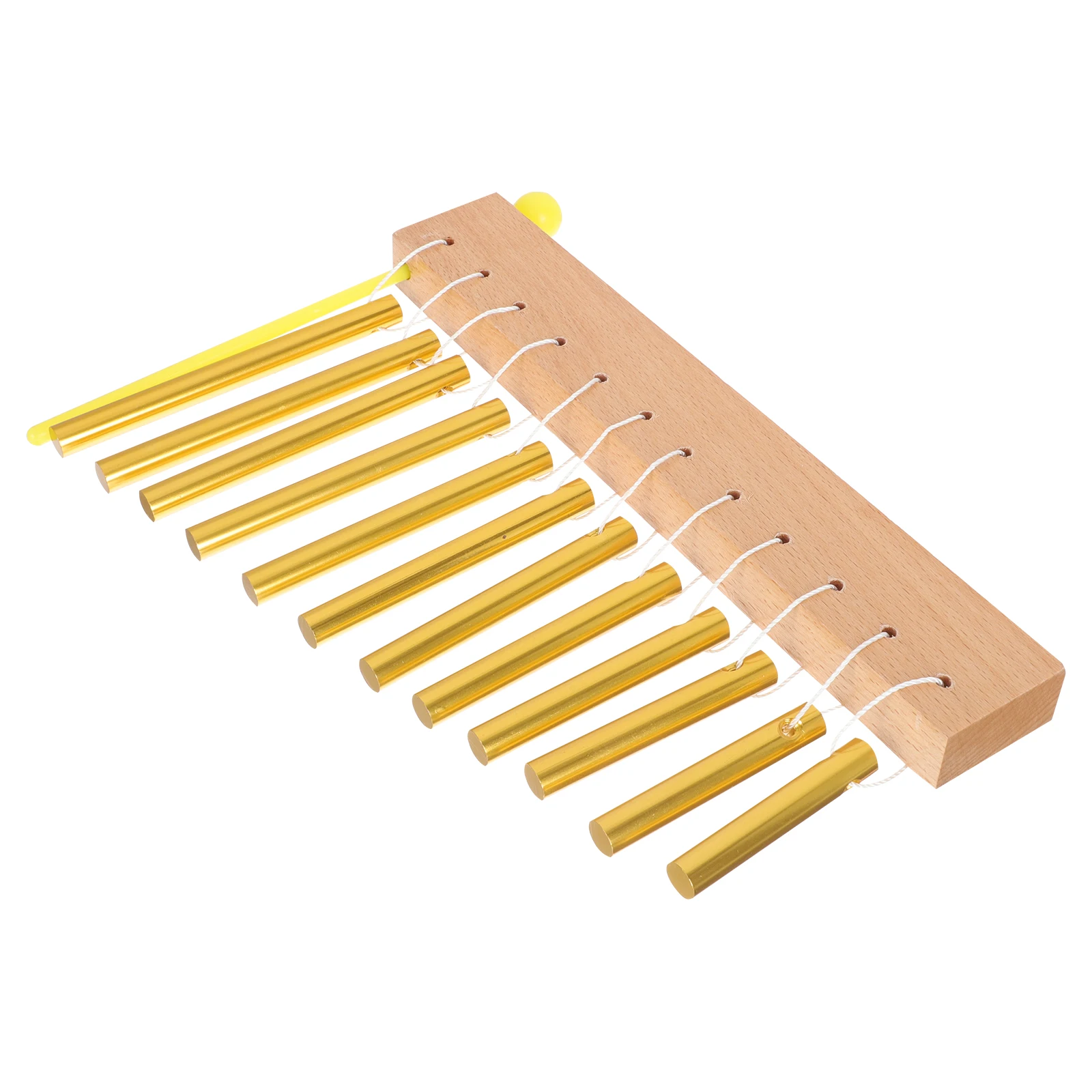 

1set Instruments 12 Keys Metal Tubes Xylophone Wind Chime Kids Educational Percussion Toy Birthday Holiday Gift Solid Twelve