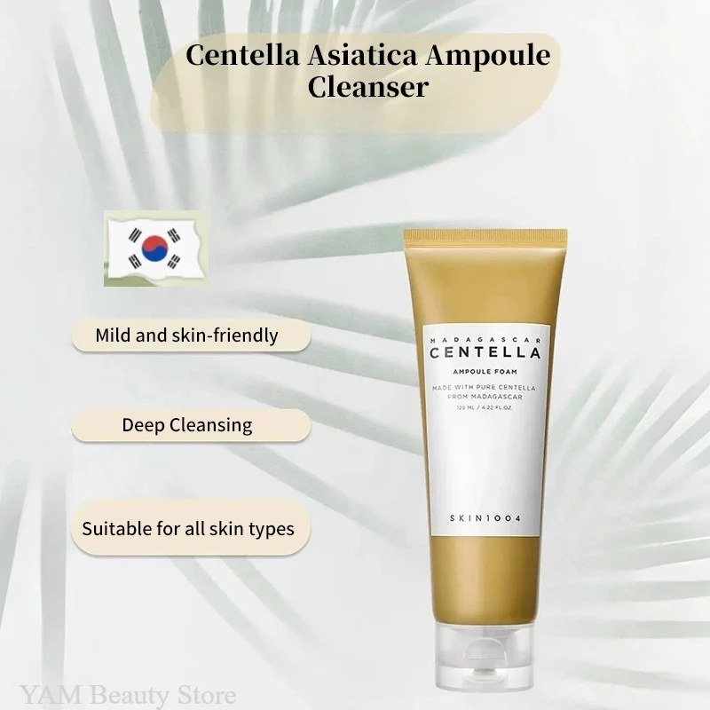 SKIN1004 Skin Care Centella Ampoule Face Wash Foam Cleanser Facial Pore Control Makeup Gentle Cleansing Oil Korean Skincare Set