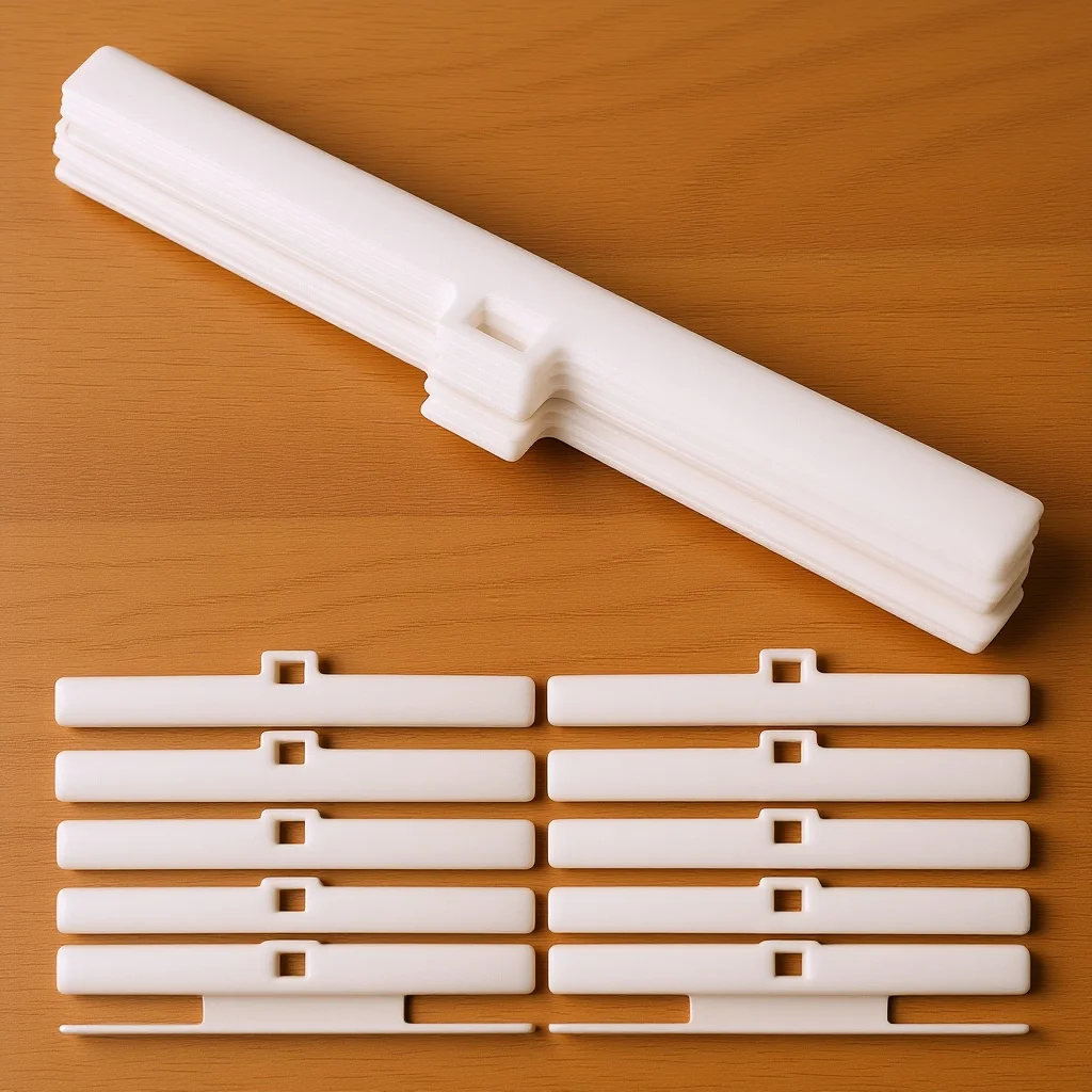 

30Pcs Vertical Blind Slat Holders Plastic Replacement Window Blind Repair Accessory Hangings Blinds Window Slat Holder
