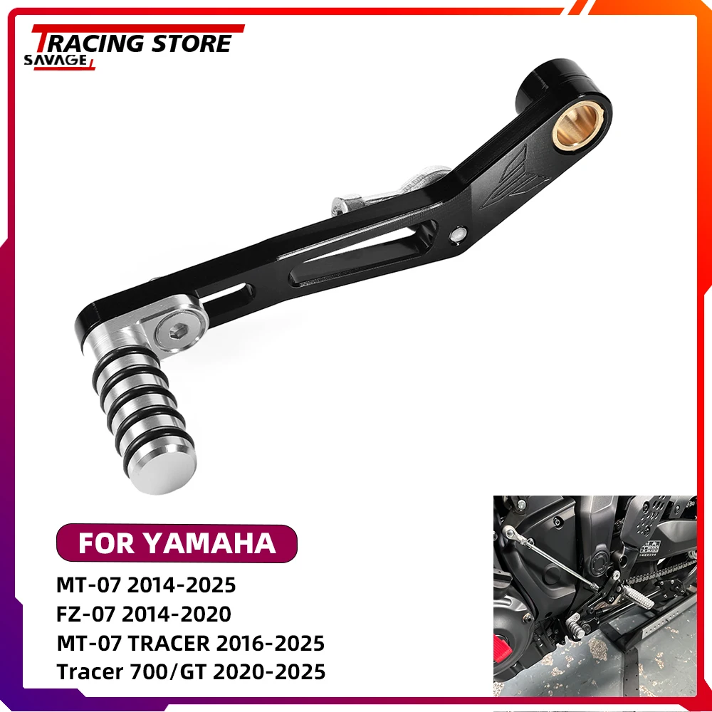 2025 Left Shift Lever Foot Pedal Gear Shifter Lever For Yamaha MT-07 FZ-07 Tracer 700/GT XSR700 MT07 FZ07 Motorcycle Accessories