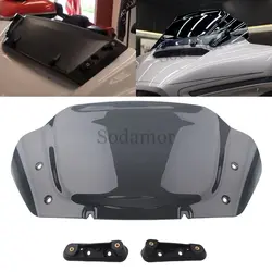 For Harley Street Glide FLHX/I CVO FLHXSE Front Upper Fairing Windshield Wind deflector Cowling Windscreen Motor 2023 2024+ 10