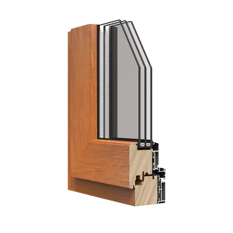 Artisan Timber Aluminum Composite Windows Steel Security Screen Mosquito Proof Drainage Triple Glazed Argon for Homestead