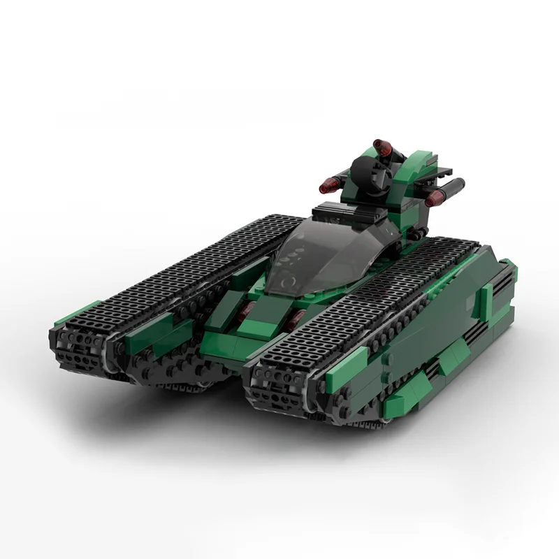 1072 قطعة MOC Wookie تانك ستار معركة نموذج اللبنات الهندسة المعمارية هدايا عيد الميلاد DIY بها بنفسك فكرة الإبداعية لعبة الطوب الاطفال عيد ميلاد #2