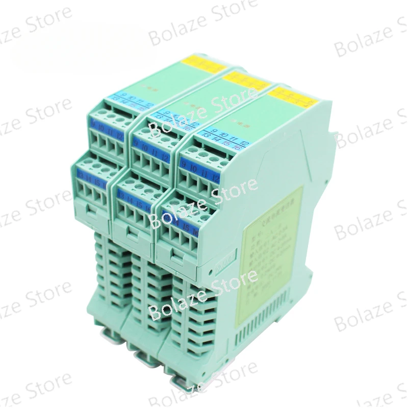 AC Current Transducer Voltage Input Output Analog 4-20mA Transformer Module Electricity Detection Green Shell