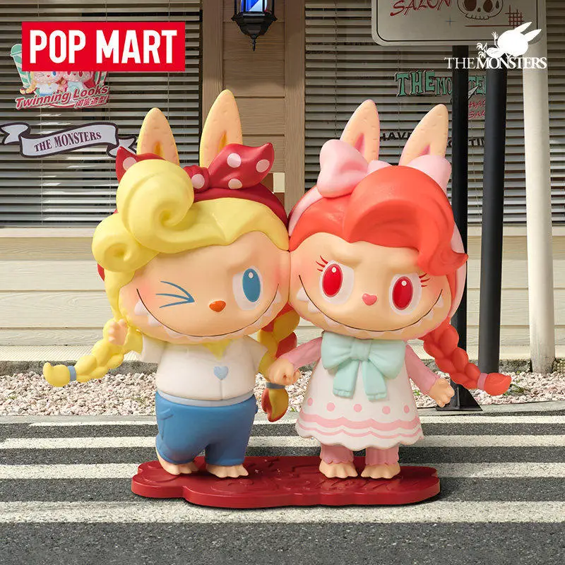 POP MART THE MONSTERS Hair Salon Series Labubu Blind Box Mysterious Box Surprise Box Collectible Figurines Toys Kids Gift view 4