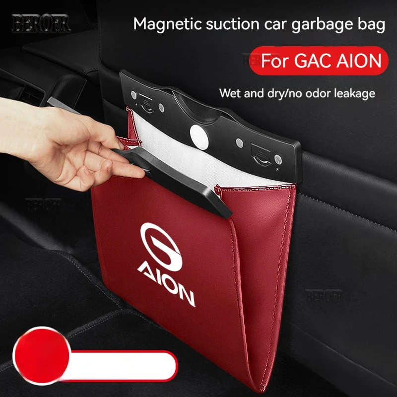 Car Seat Back Garbage Bag for Trumpchi AION Ga6 Ga3 Ga4 GS7 GS8 GS5 Super GS4 Plus Coupe Ga5 Ga8 Gac Gm6 Gm8 M8 Interior