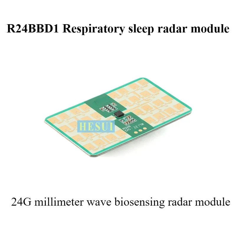 Original R24BBD1 Respiratory sleep radar module 24G millimeter wave biosensing