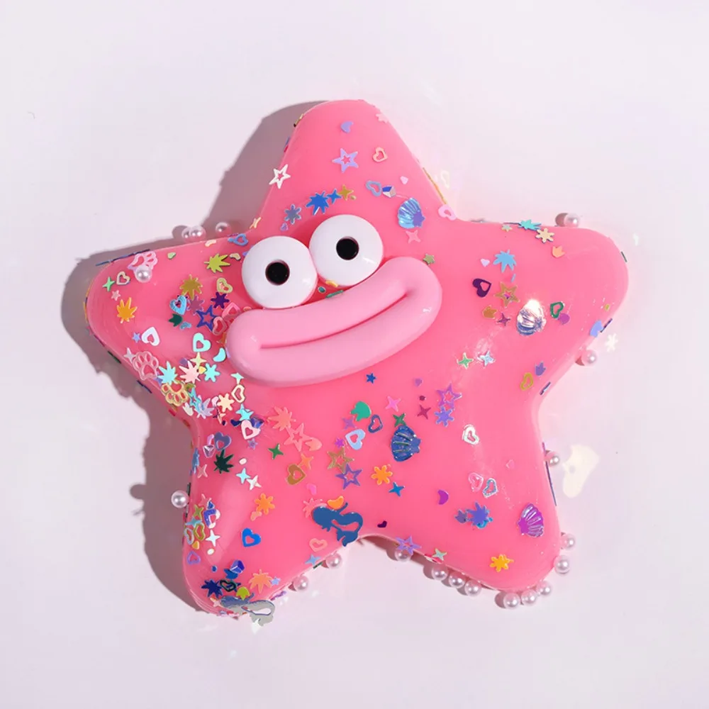 

Подарок-прикол: супермягкая эластичная игрушка-морская звезда с эффектом медленного восстановления формы, имитирующая сосиску, для снятия стресса