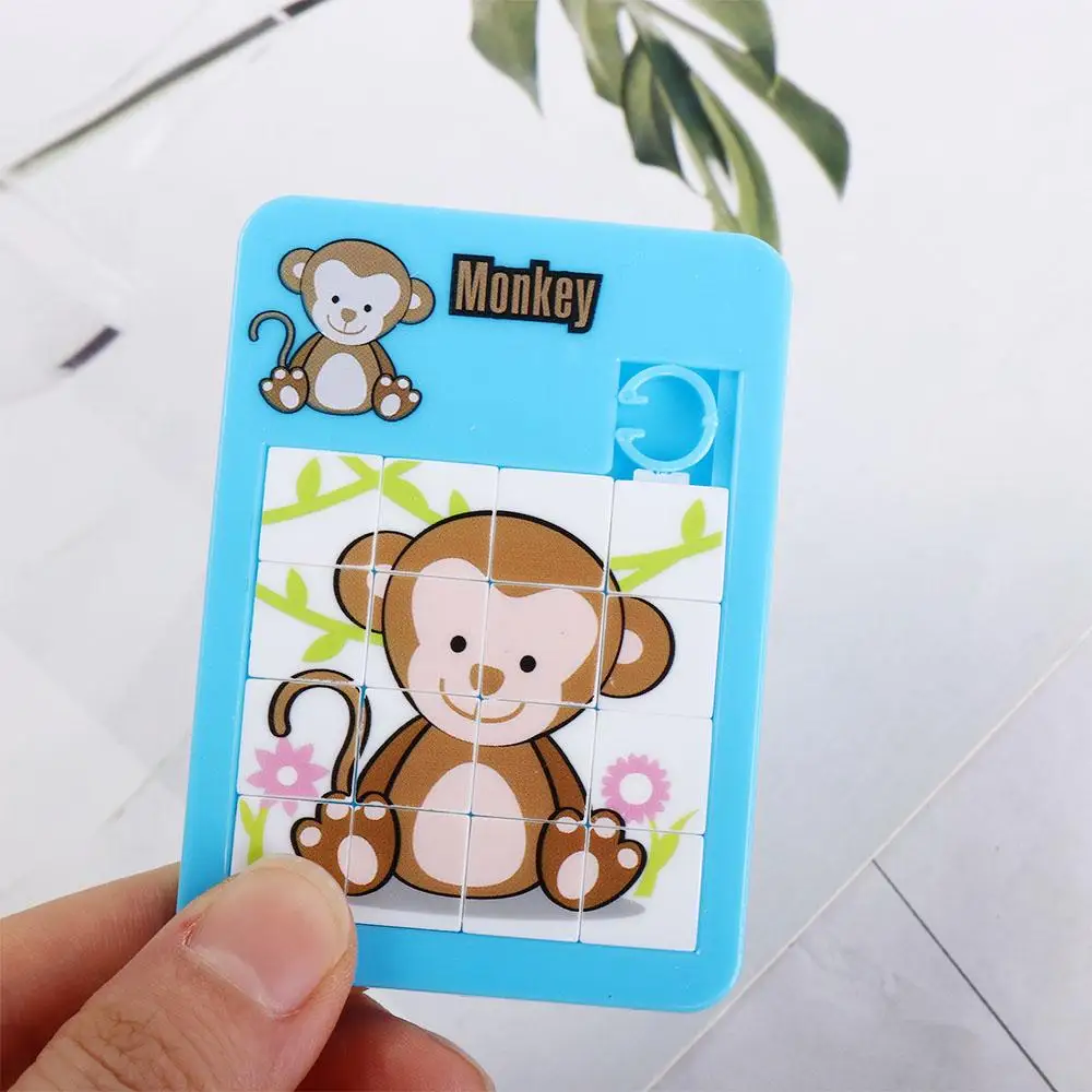 Gift Slide Puzzles Kids Puzzle Game Kindergarten Gift Number Puzzle Toy Moving Sliding Toy Jigsaw Puzzle Early Education