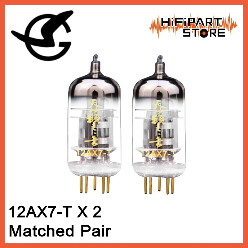 

Shuguang 12AX7-T Замена вакуумной лампы 12AX7/ECC83/6N4/7025 Заводская электронная лампа Точное соответствие для предусилителя