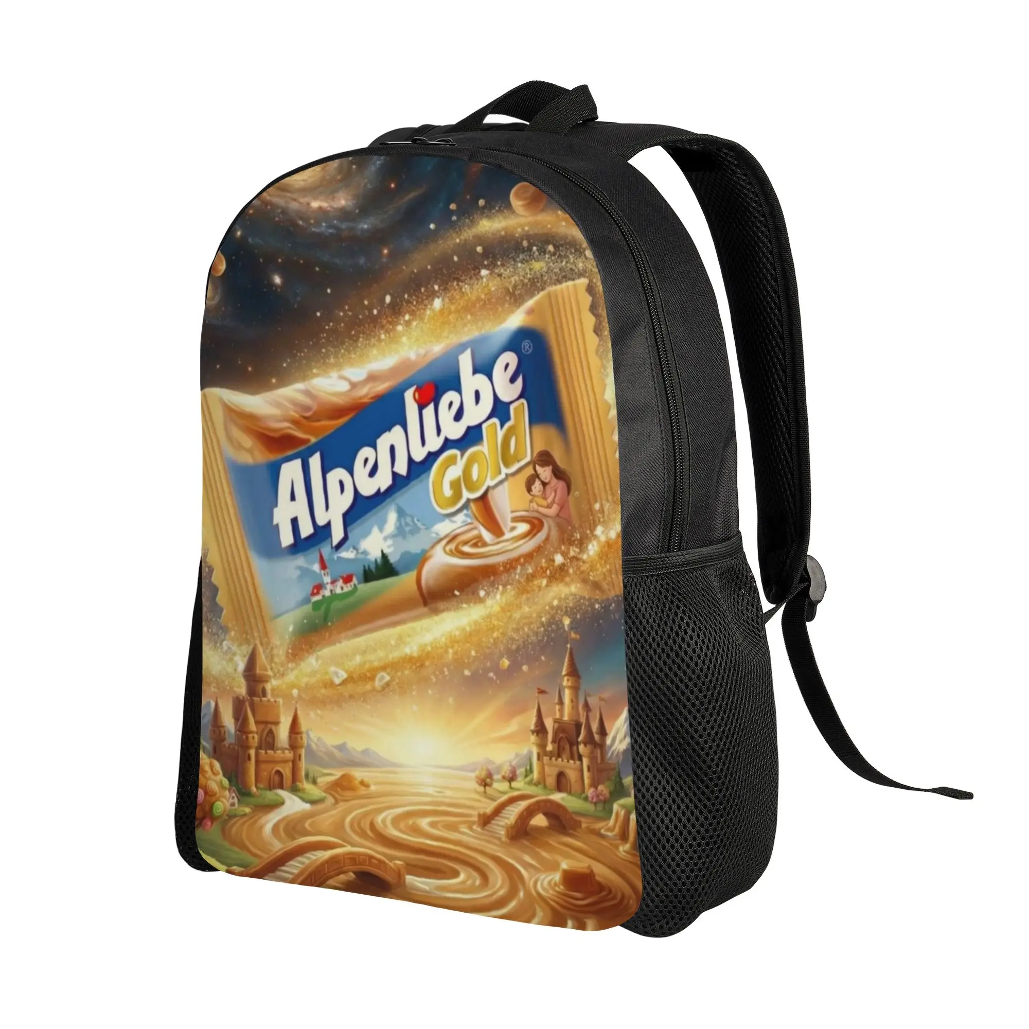 A-Alpenliebee Mother's Day Sweet Heart Backpack Students Sporty Daily mochila Large Capacity Laptop Bag Back To School Season