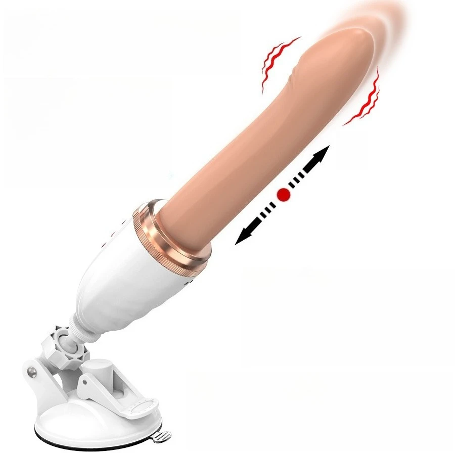 Fully Automatic Telescopic Rotary Vibrator Suction Cup Dildo G-spot Stimulation Vaginal Massager Female Masturbation Sex Toys18