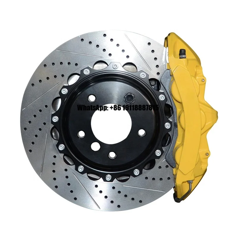 

Customized Performance High-Carbon Ceramic Brake Rotors Disc with Bolts