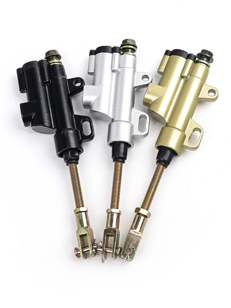 AliExpress NONE Motorcycle Rear Foot Hydraulic Brake Master Cylinder Pump For 50cc 70cc 110cc 125cc 150cc 250cc Motocross Dirt Bike ATV Quad