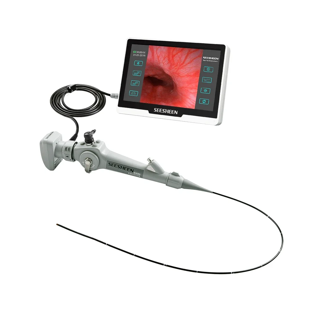 2.8mm Super Slim Outer Diameter Portable Flexible Video Endoscope For Animal Cystoscopy Bronchscopy