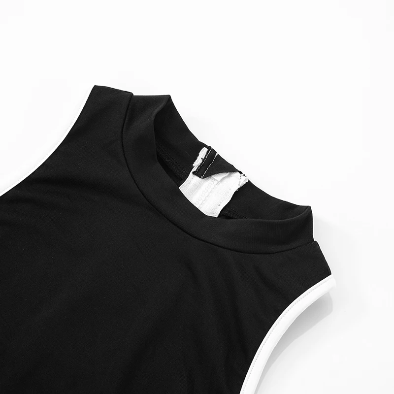 CUTENOVA ملابس بحر ضيقة بدون أكمام مفرغة من الأمام والخلف ملابس سباحة نسائية صيفية جديدة لقضاء العطلات على الشاطئ ملابس سباحة مثيرة