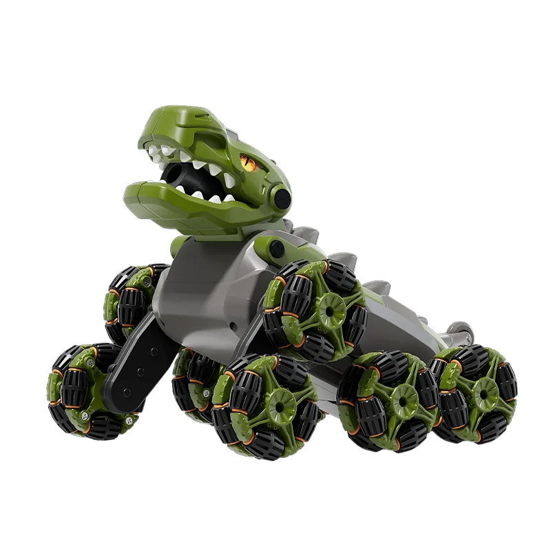 Inteligentna maszyna elektryczna Pies Osiem kół ogonów Spray Stunt Action Zdalnie sterowany robot z czterema umiejętnościami Zabawka dla dzieci