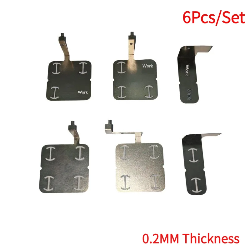 6Pcs/Set 18V Li-ion Battery Tool Replacement For M18 10 Core 21700 Lithium Battery Special Nickel Sheet 0.2MM Thickness.