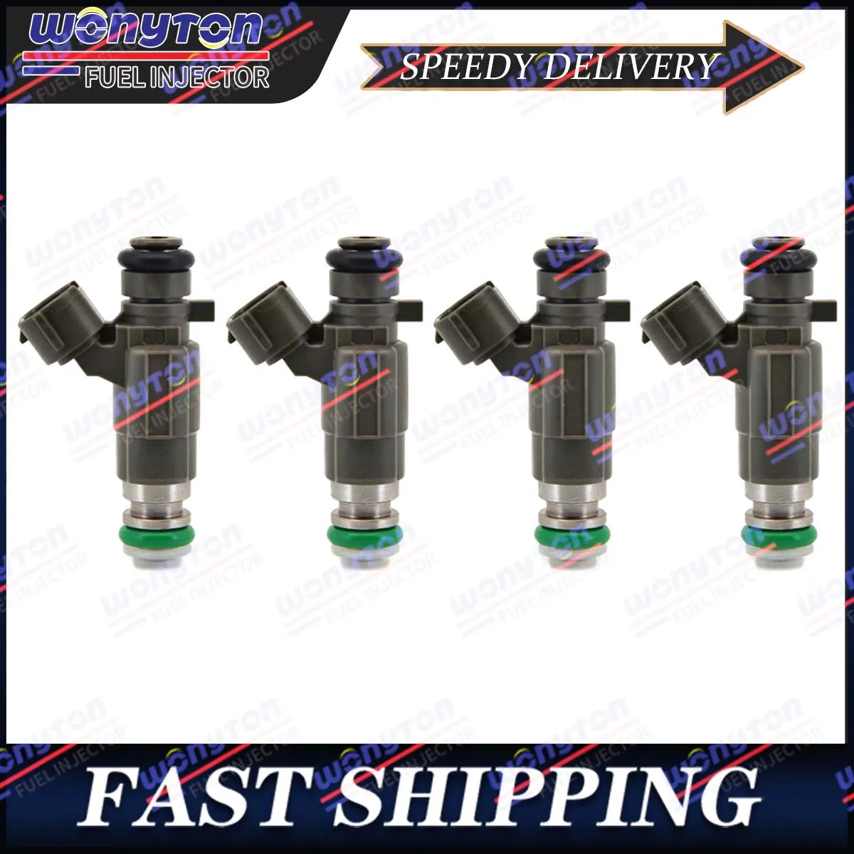 

4 x Fuel Injectors 16600-5L700 FBJC100 For Nissan Sentra Infiniti G20 2.0L L4