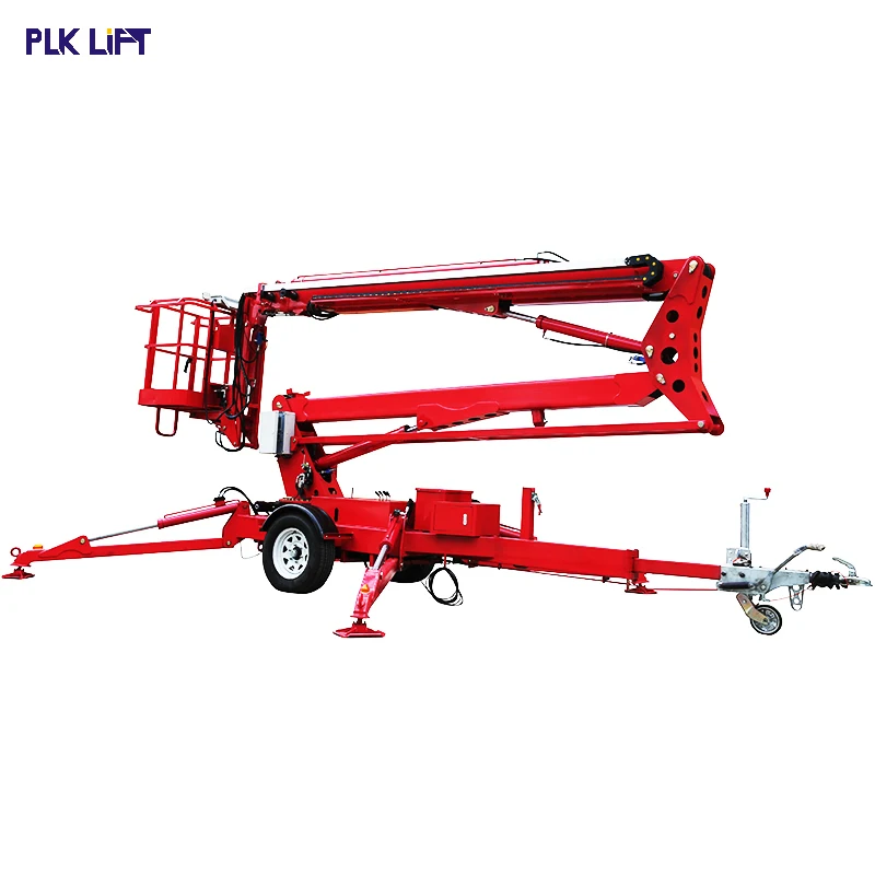 Knuckle Boom Trailer Aerial Access Equipment Articulated Elevator with CE