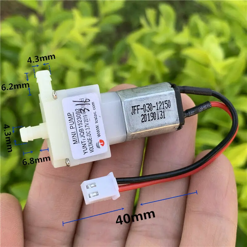 Yunt DC 3V 3.7V Mini Negative Pressure Air Pump Micro Vacuum Pump Mini 030 Air Pump Current 170mA-200mA