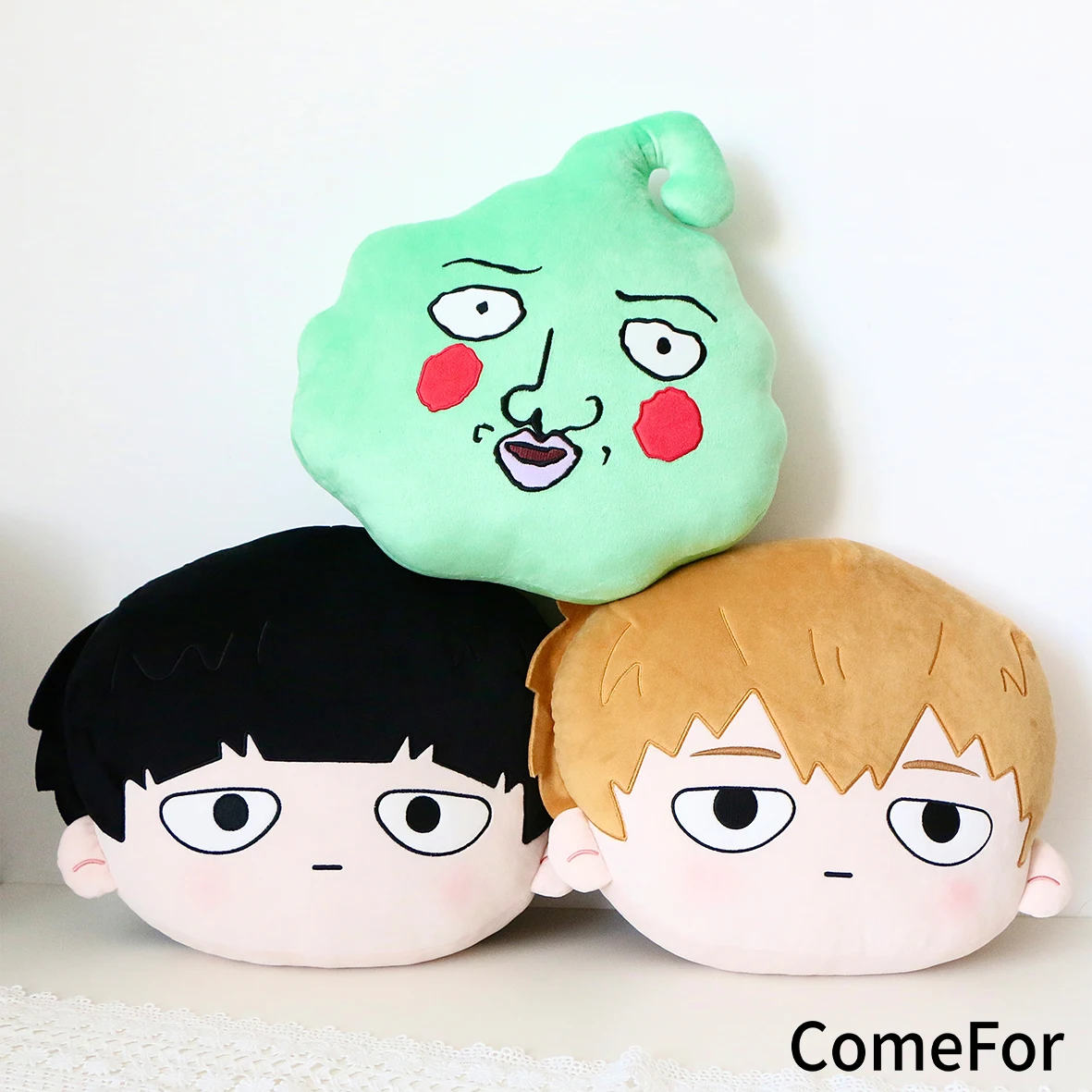 Anime Mobu Saiko Hyaku Mob Psycho 100 Reigen Arataka Dimple Kageyama Shigeo Hanazawa Teruki Cosplay Cushion Stuffed Toys Pendant