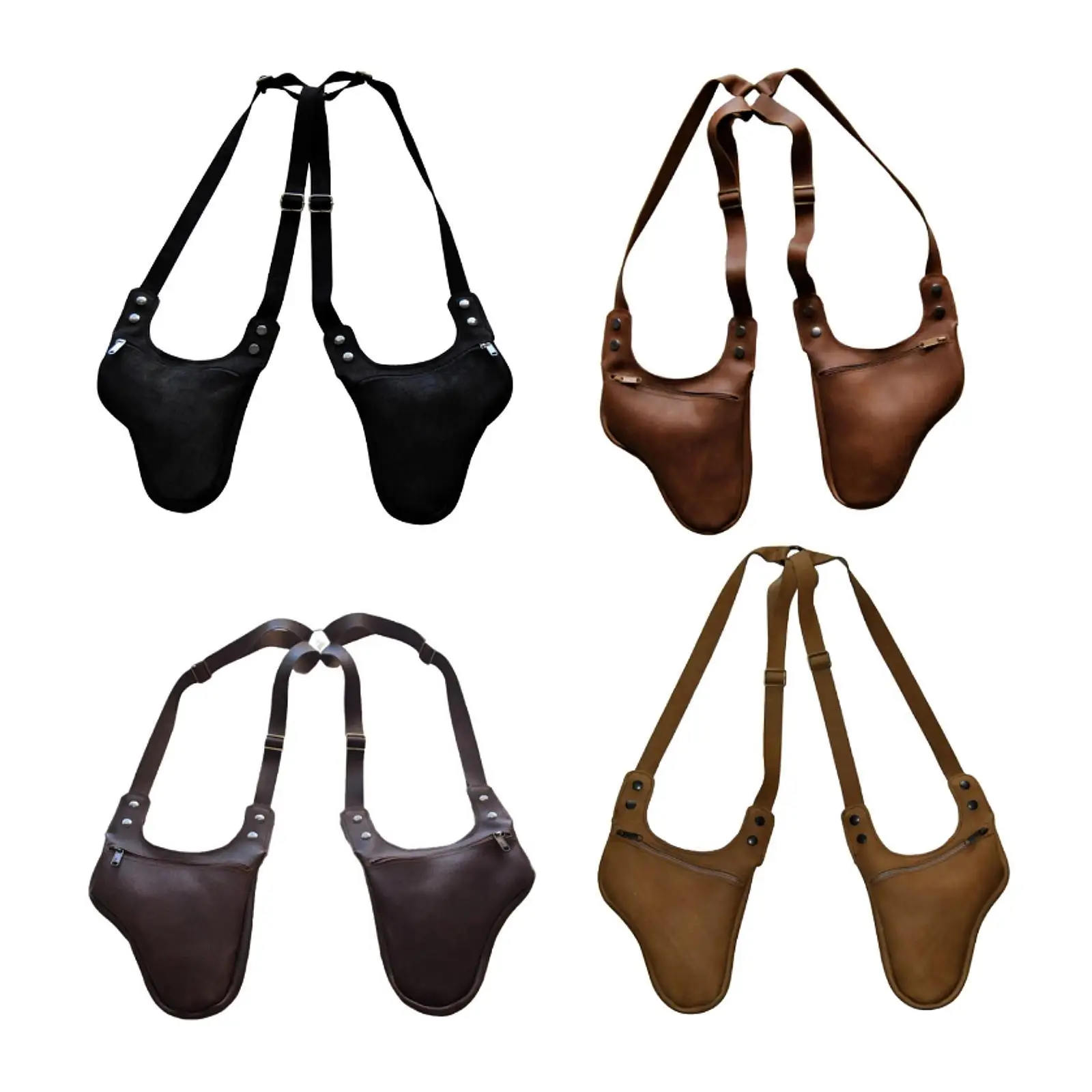 

Сумка через плечо со скрытыми подмышками, трендовая мужская сумка-Антивор для покупок на открытом воздухе в стиле стимпанк, средневековых вечеринок