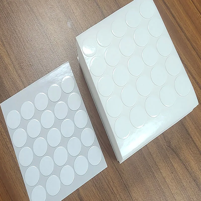 100/500/1000Pcs Round Double Sided Adhesive Sticker 8-30mm for DIY Jewelry Pendants Double Sided Adhesive Sticker Glue