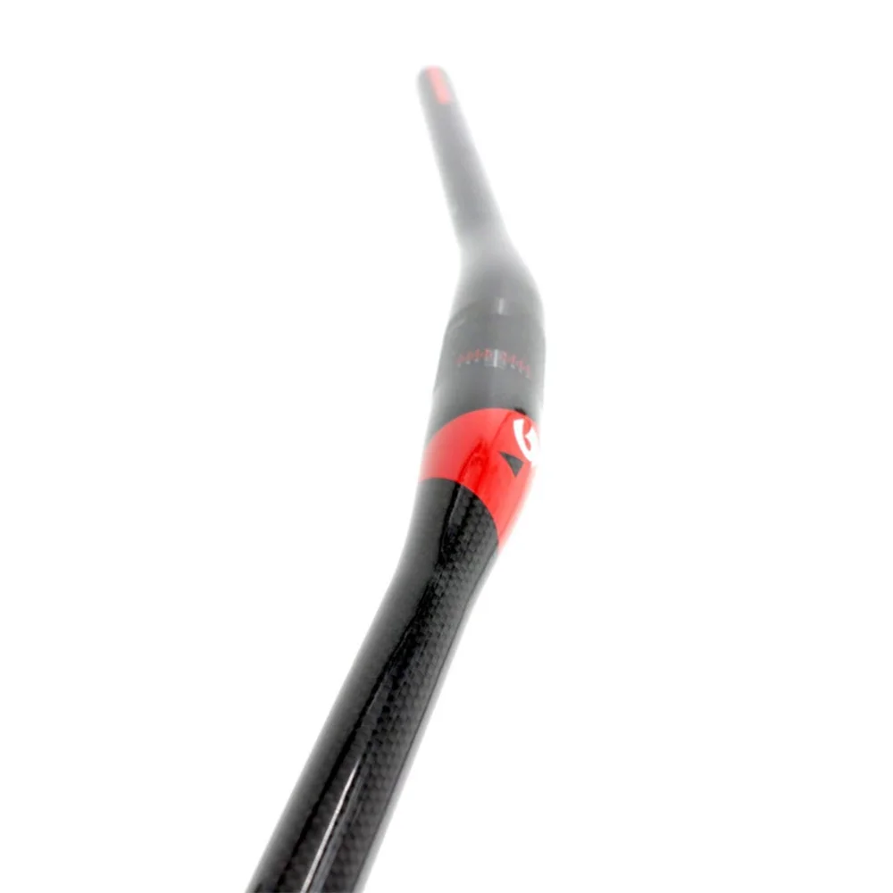 Full Carbon 35mm MTB Riser Handlebar 9 Degree Backsweep High Strength Off-Road Racing Handlebar for Mountain Bike