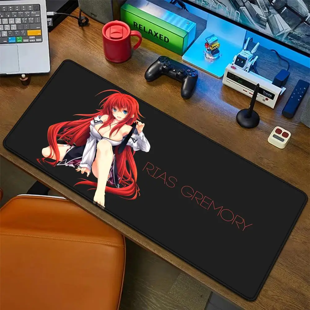 

Rias Gremory High School DxD коврик для мыши резиновый коврик для ноутбука Xxl коврик для мыши ноутбук геймер компьютерный стол игровые аксессуары