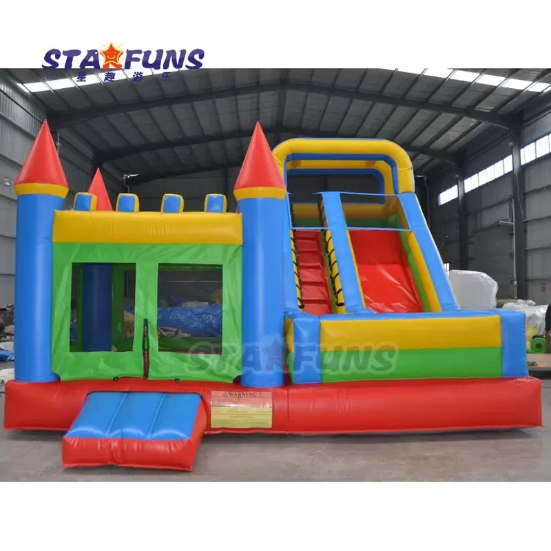 Outdoor Commercial Grade Bounce House Combo Adult Bouncy Jumping Castle Kids Party Inflatable Bouncer With Water Slide