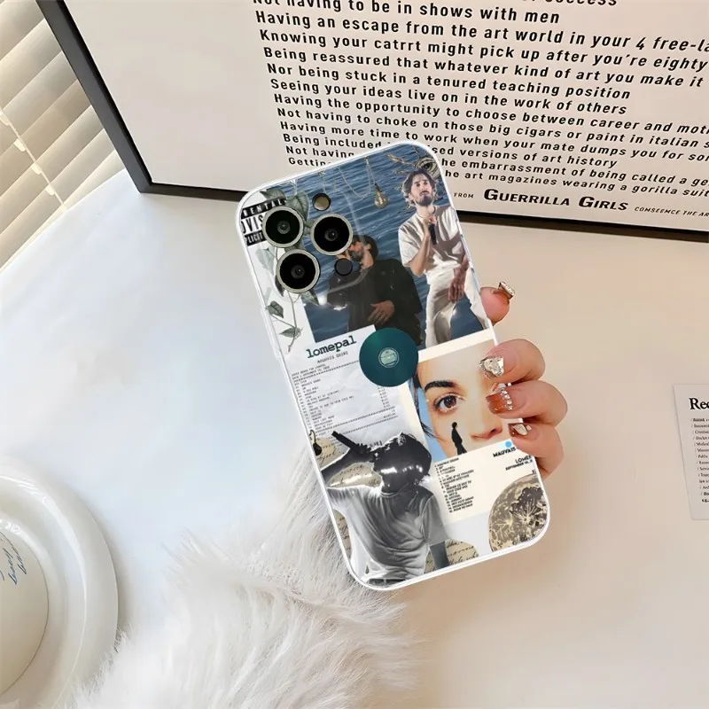 Lomepal Rapper Phone Case 2023 Hot Transparent For Iphone 14Pro 11 12 14 Pro Max Mini 6 6s 7 8 Plus X XR XS SE2020 Cover