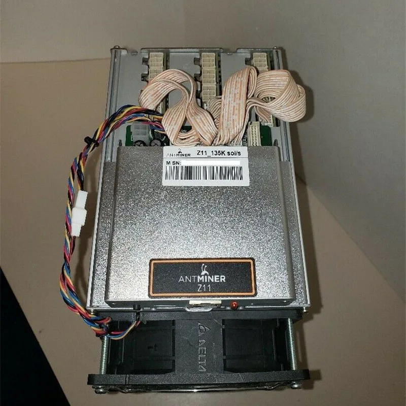 Antminer Z11 135KSol/s Equihash ASIC Miner — آلة تعدين Bitmain Z11 Zcash ZEC مع مصدر طاقة - تعدين تشفير فعال