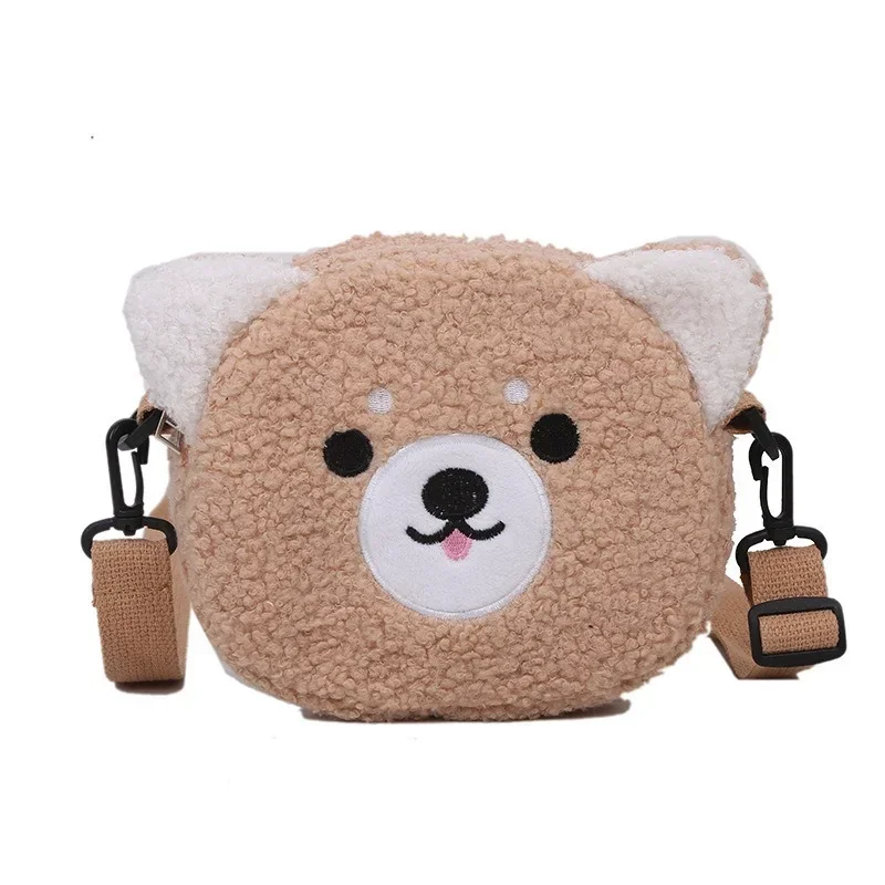 Japanese Style Kawaii Bag Women Cartoon Plush Shoulder Bag for Women 2024 New Crossbody Bag Small Phone&Purse  Bolsa Feminina