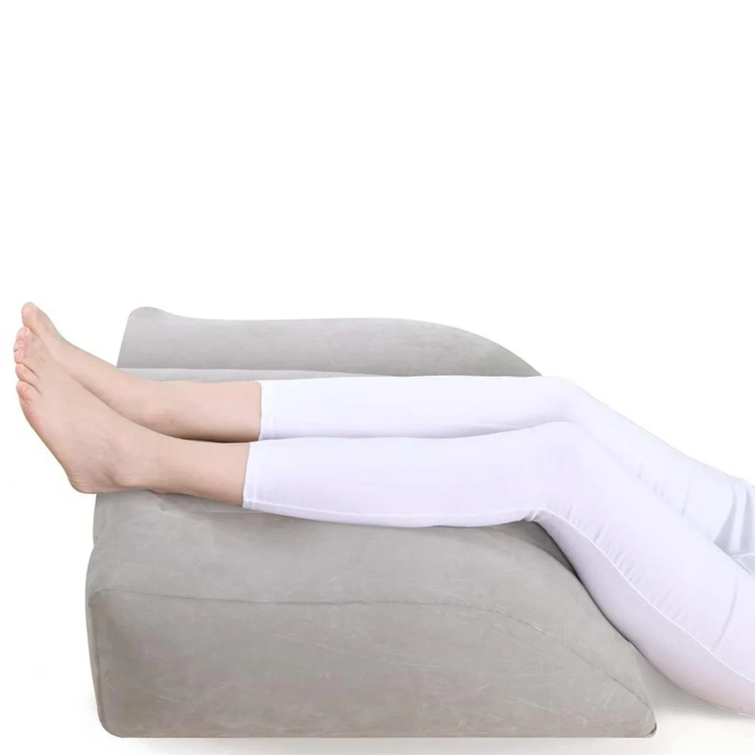 

Experience the Luxurious Ultimate Comfort of a Plush Leg Pillow for Adjustable Support, Improved Circulation, and Muscle Tension