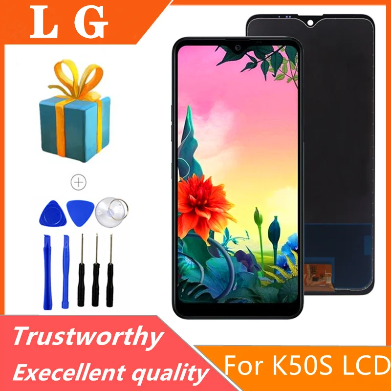 

ЖК-дисплей с рамкой для LG K50S LM-X540 LMX540HM